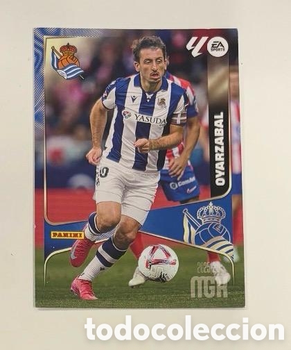 Coleccionismo cromos antiguos: OYARZABAL REAL SOCIEDAD MGK Megacracks 25/26
