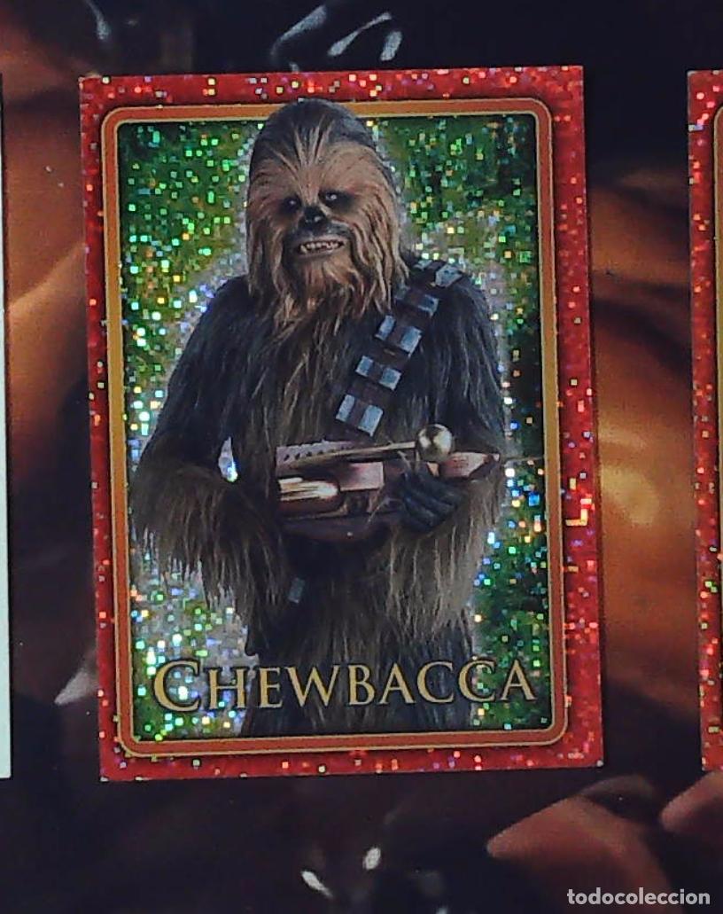 Coleccionismo cromos antiguos: star wars revenge of the sith merlin stickers n 129 chewbacca