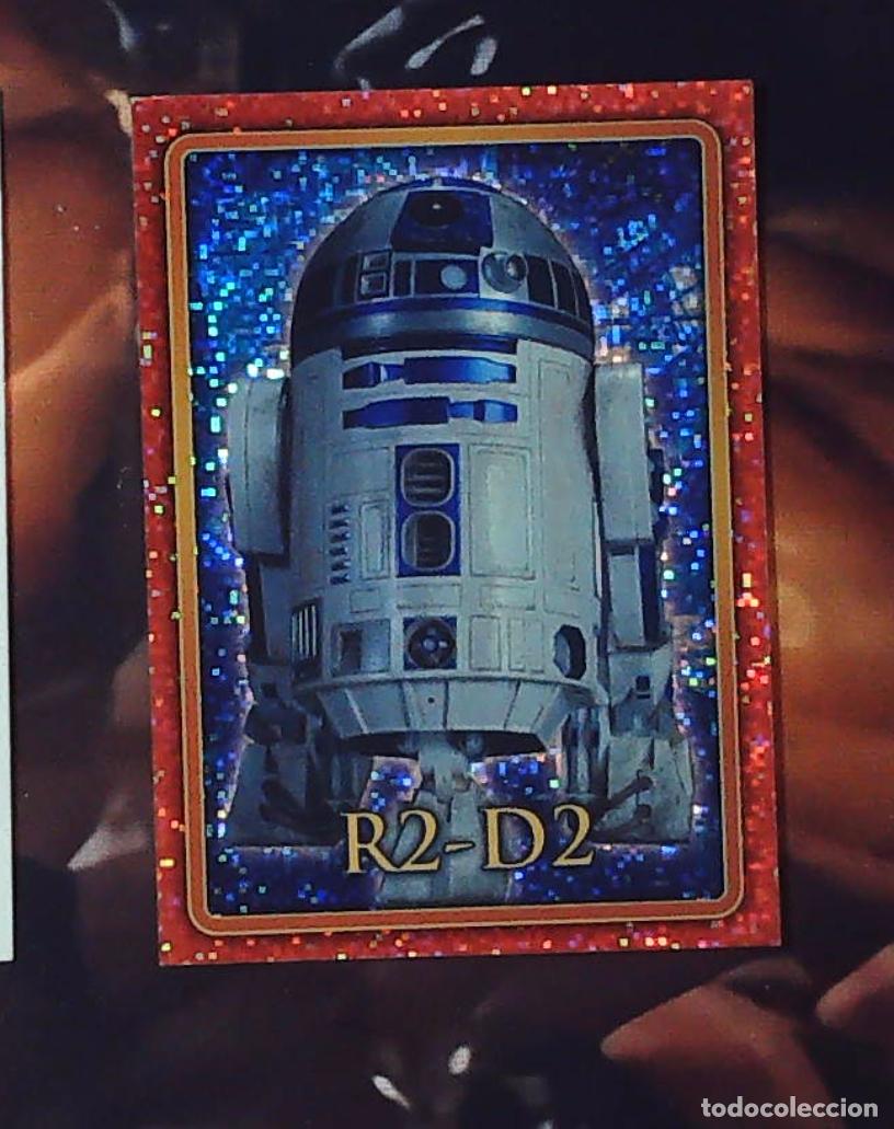 Coleccionismo cromos antiguos: star wars revenge of the sith merlin stickers n 51 r2 d2