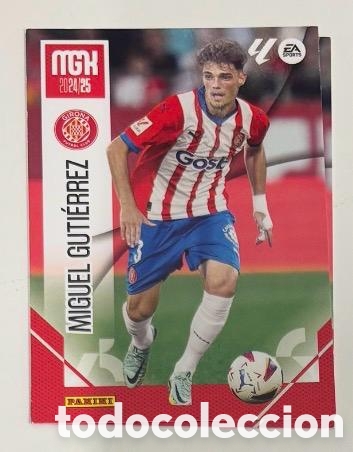 Coleccionismo cromos antiguos: MIGUEL GUTI&Eacute;RREZ GIRONA MGK MEGACRACK 2024 2025