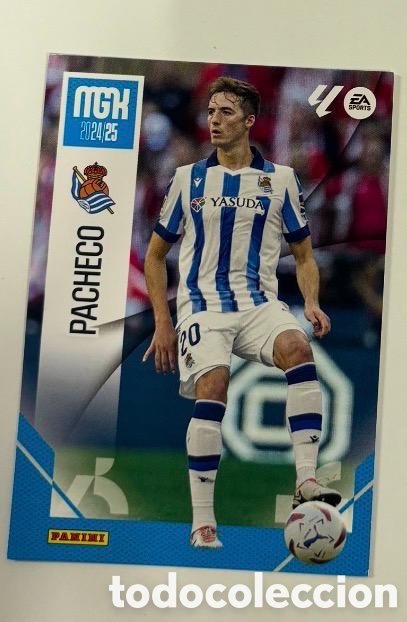 Coleccionismo cromos antiguos: PACHECO REAL SOCIEDAD MGK MEGACRACK 2024 2025