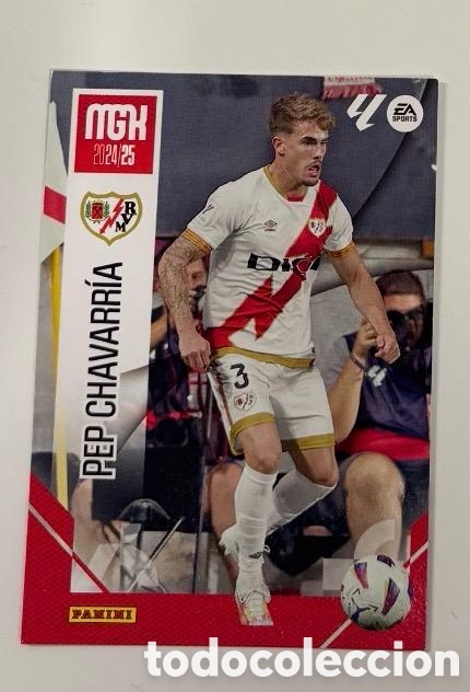 Coleccionismo cromos antiguos: PEP CHAVARRIA RAYO VALLECANO MGK MEGACRACK 2024 2025