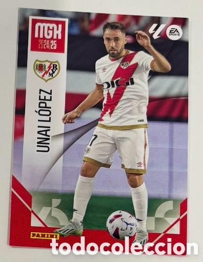 Coleccionismo cromos antiguos: UNAI LOPEZ RAYO VALLECANO MGK MEGACRACK 2024 2025