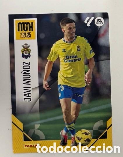 Coleccionismo cromos antiguos: JAVI MU&Ntilde;OZ UD LAS PALMAS MGK MEGACRACK 2024 2025