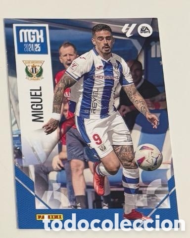 Coleccionismo cromos antiguos: MIGUEL LEGANES MGK MEGACRACK 2024 2025