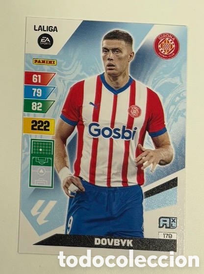 Coleccionismo cromos antiguos: 179 DOVBYK GIRONA Panini Adrenalyn XL LaLiga 2023 2024