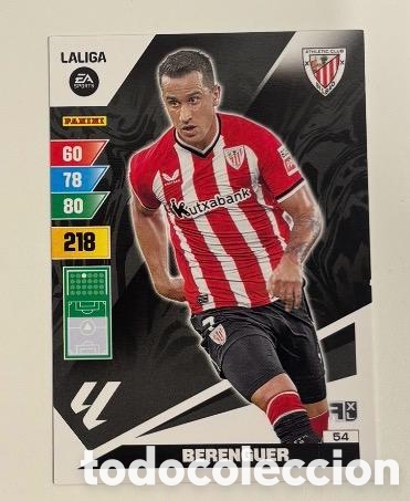 Coleccionismo cromos antiguos: 54 BERENGUER ATHLETIC CLUB Panini Adrenalyn XL LaLiga 2023 2024