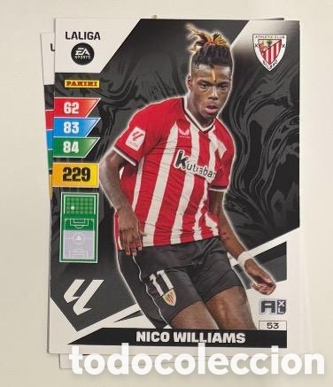Coleccionismo cromos antiguos: 53 NICO WILLIAMS ATHLETIC CLUB Panini Adrenalyn XL LaLiga 2023 2024