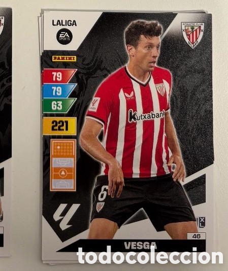 Coleccionismo cromos antiguos: 46 VESGA ATHLETIC CLUB Panini Adrenalyn XL LaLiga 2023 2024