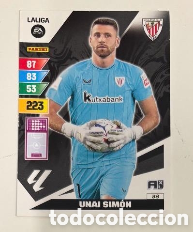 Coleccionismo cromos antiguos: 38 UNAI SIMON ATHLETIC CLUB Panini Adrenalyn XL LaLiga 2023 2024