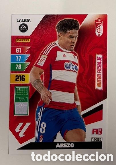 Coleccionismo cromos antiguos: 195 BIS AREZO GRANADA Panini Adrenalyn XL LaLiga 2023 2024