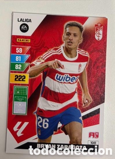 Coleccionismo cromos antiguos: 198 BRYAN ZARAGOZA GRANADA Panini Adrenalyn XL LaLiga 2023 2024