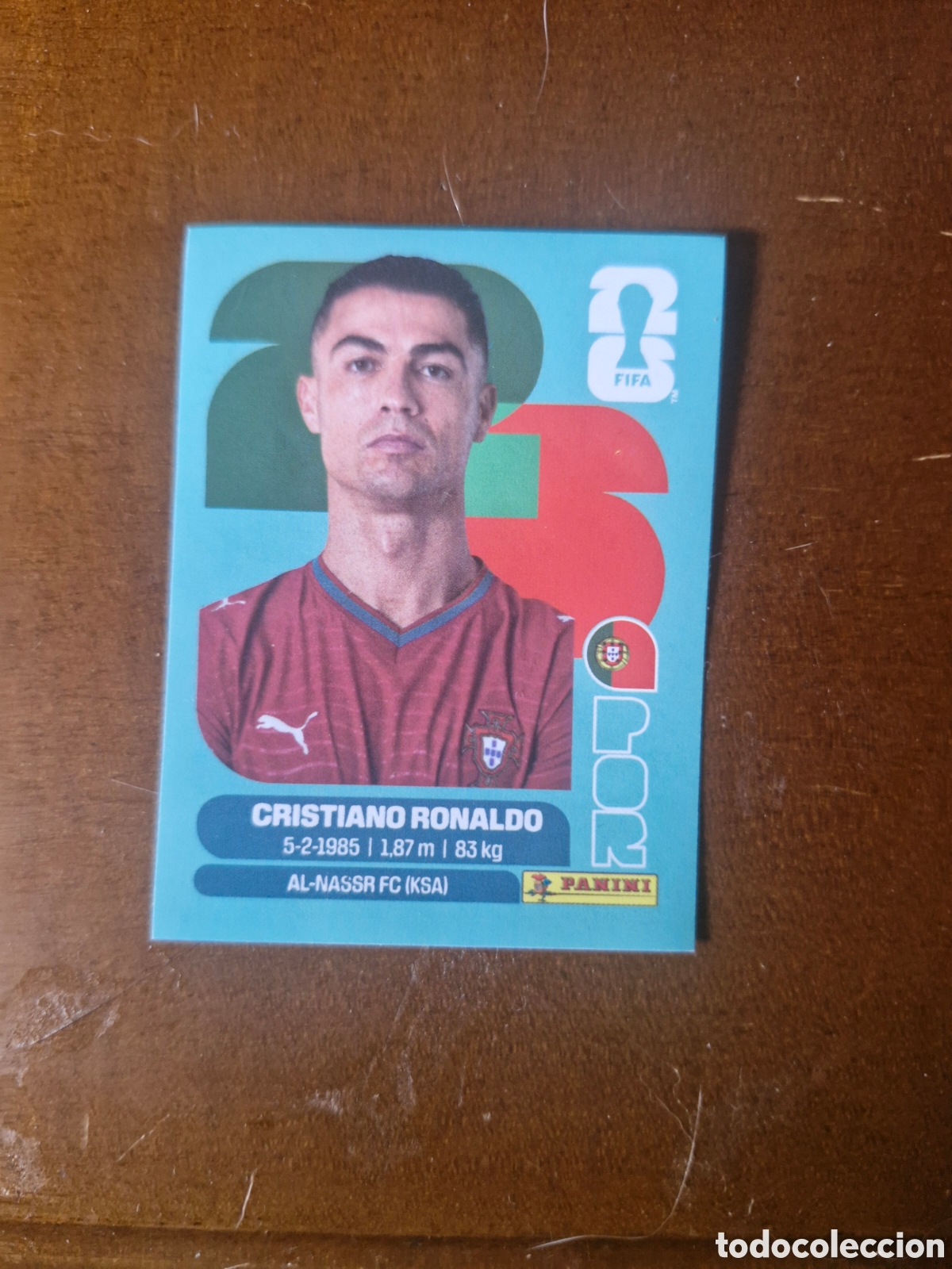 Coleccionismo cromos antiguos: Mundial 2026 Cristiano Ronaldo