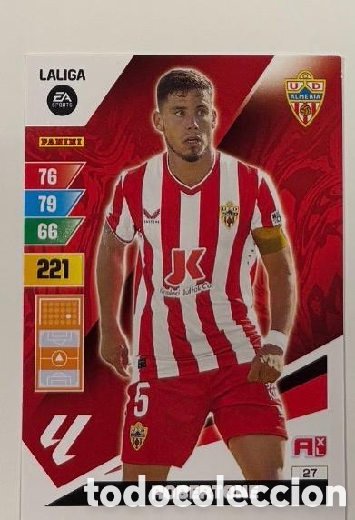 Coleccionismo cromos antiguos: 27 ROBERTONE ALMERIA Panini Adrenalyn XL LaLiga 2023 2024p