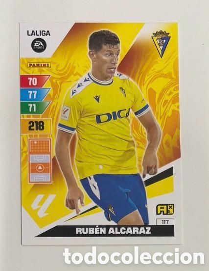 Coleccionismo cromos antiguos: 117 RUBEN ALCARAZ CADIZ Panini Adrenalyn XL LaLiga 2023 2024