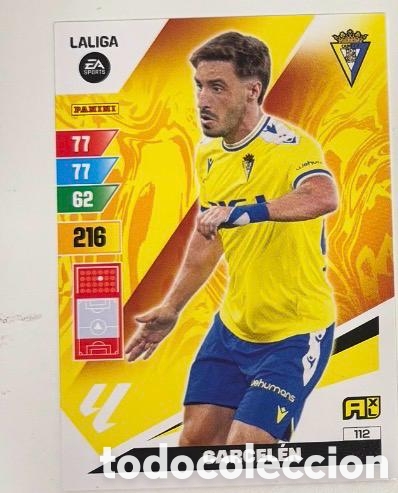 Coleccionismo cromos antiguos: 112 CARCELEN CADIZ Panini Adrenalyn XL LaLiga 2023 2024