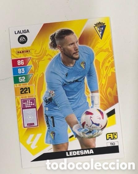 Coleccionismo cromos antiguos: 110 LEDESMA CADIZ Panini Adrenalyn XL LaLiga 2023 2024
