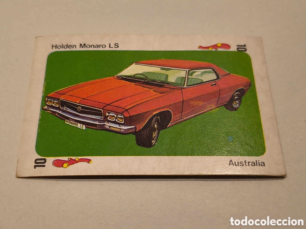 Coleccionismo cromos antiguos: TELE MOTOR EDICIONES ESTE HOLDEN MONARO LS 10 DE BASTOS