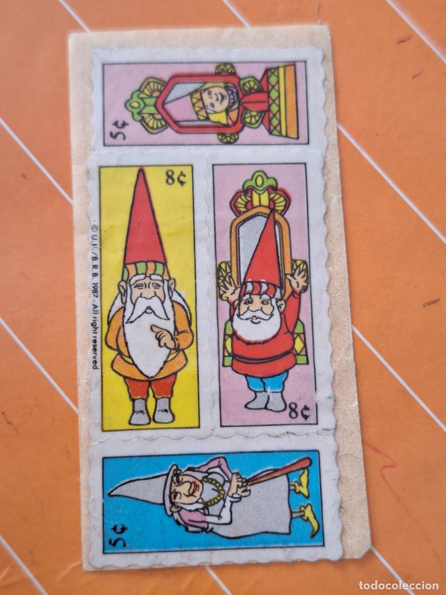 Coleccionismo cromos antiguos: DRAGONES Y MAZMORRAS CHICLE ENVOLTORIO Y CROMO 3D COLOR 1985 A BOBBY NO HAY DRAGON QUE RESISTA