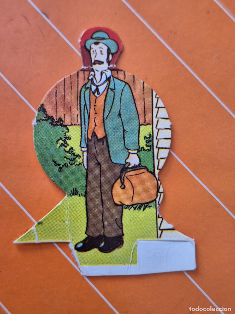 Coleccionismo cromos antiguos: DIF&Iacute;CIL CROMO ADHESIVO PL&Aacute;STIFICADO REDONDO PEGATINA CROPAN STARSKY Y HUTCH con revolver