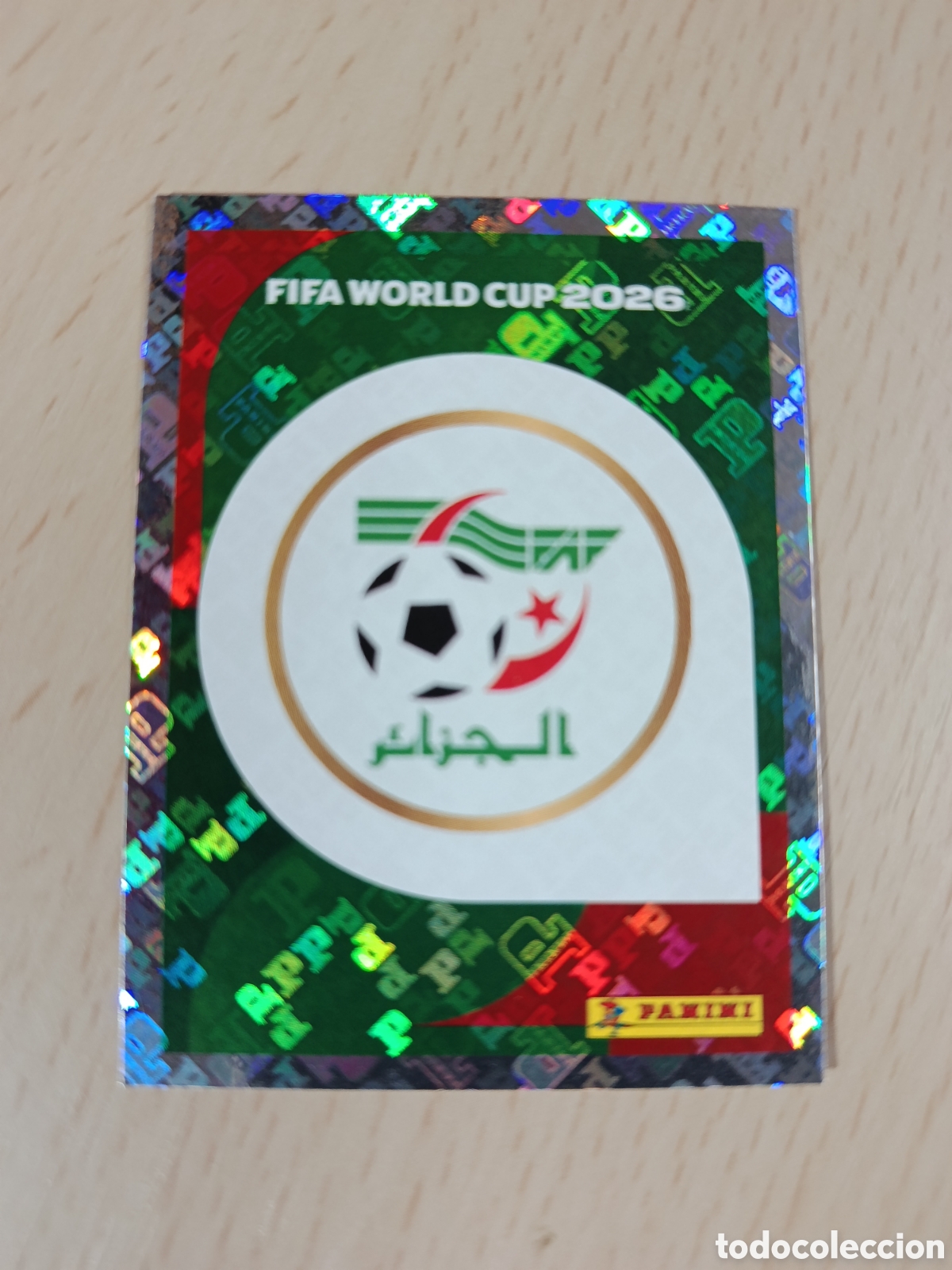 Collectable Antique Stickers: ESCUDO ALGERIA ALG 1 FIFA WORLD CUP 26 2026 MUNDIAL 26 2026 PANINI
