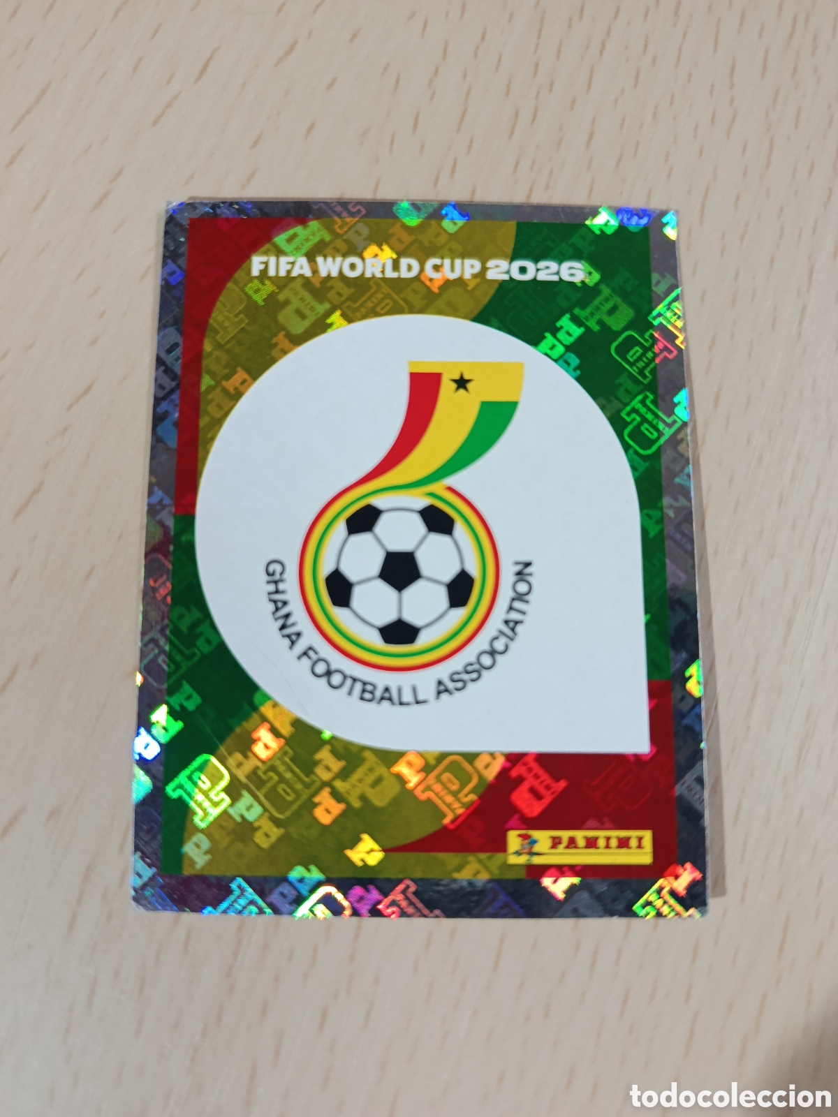 Collezionismo Figurine antiche: ESCUDO GHANA GHA 1 FIFA WORLD CUP 26 2026 MUNDIAL 26 2026 PANINI