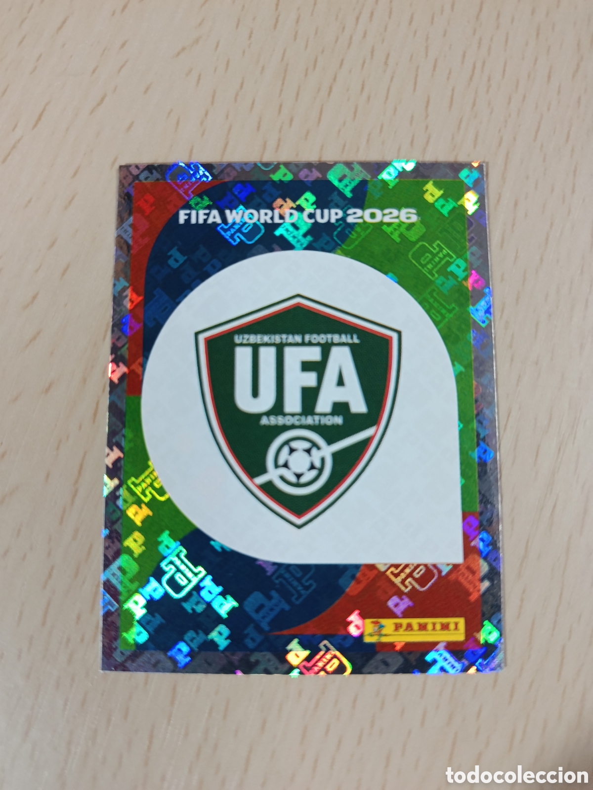 Sammeln alte Sammelbilder: ESCUDO UZBEQUISTAN UZB 1 FIFA WORLD CUP 26 2026 MUNDIAL 26 2026 PANINI