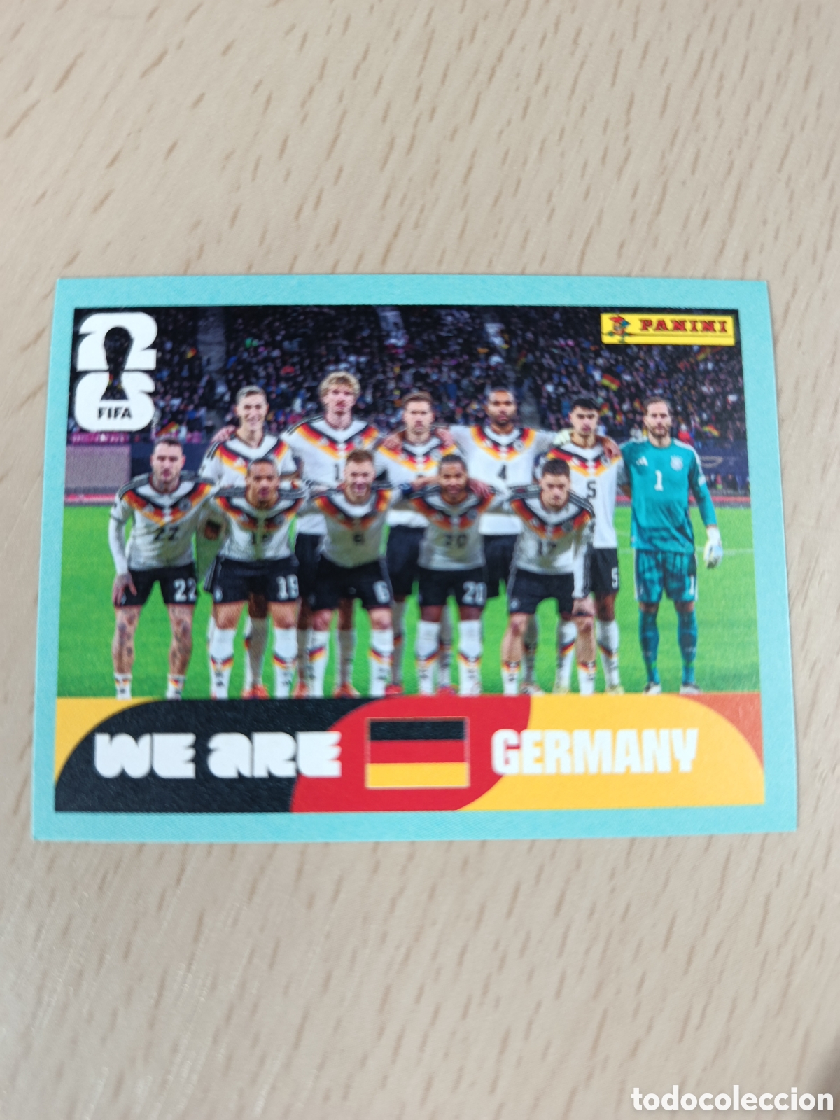 Collectable Antique Stickers: SELECION EQUIPO ALEMANIA GER 13 FIFA WORLD CUP 26 2026 MUNDIAL 26 2026 PANINI