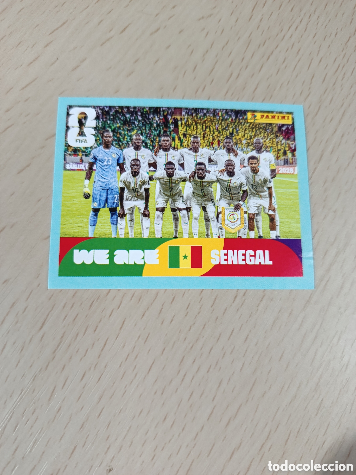 Coleccionismo cromos antiguos: SELECION EQUIPO SENEGAL SEN 13 FIFA WORLD CUP 26 2026 MUNDIAL 26 2026 PANINI