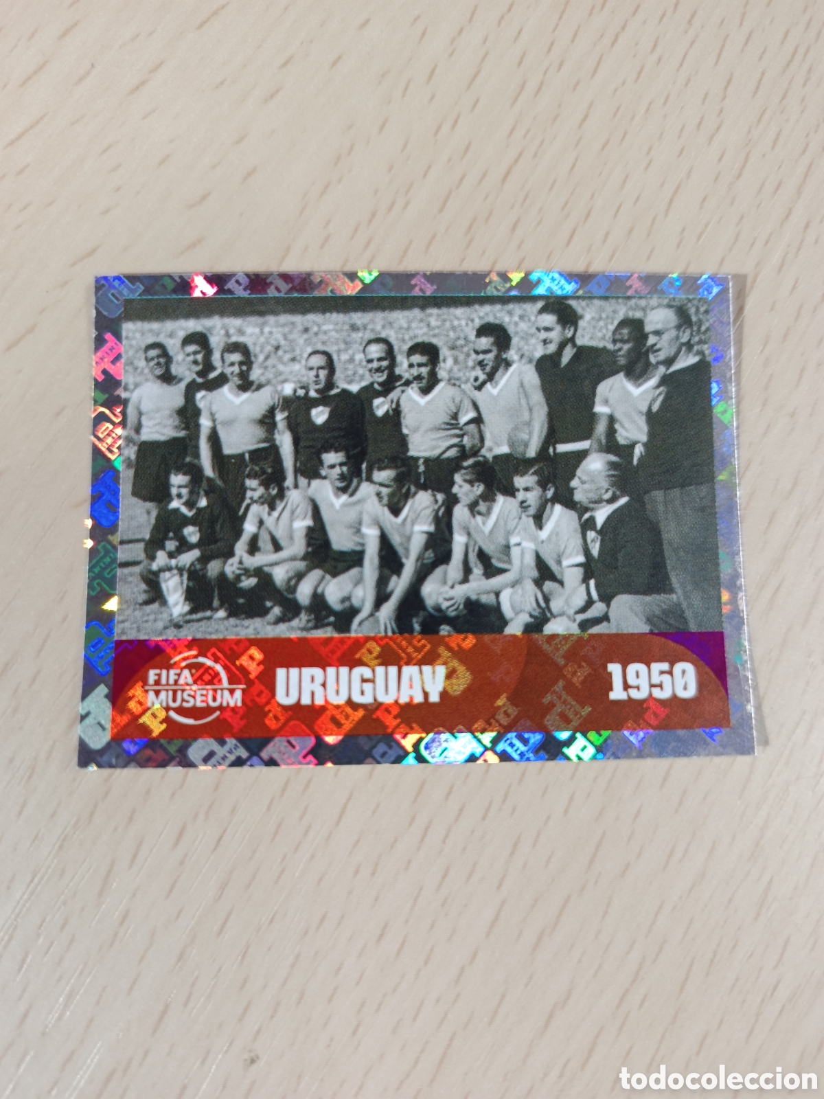 Coleccionismo cromos antiguos: EQUIPO SELECCION URUGUAY 1950 FWC 10 FIFA WORLD CUP 26 2026 MUNDIAL 26 2026 PANINI