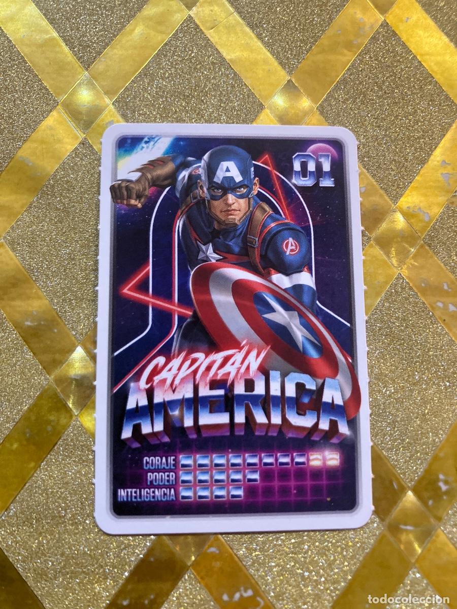 Coleccionismo cromos antiguos: CROMO DE MARVEL NUMERO 1 &iexcl; DESCUBRE TU PODER ! CARREFOUR !