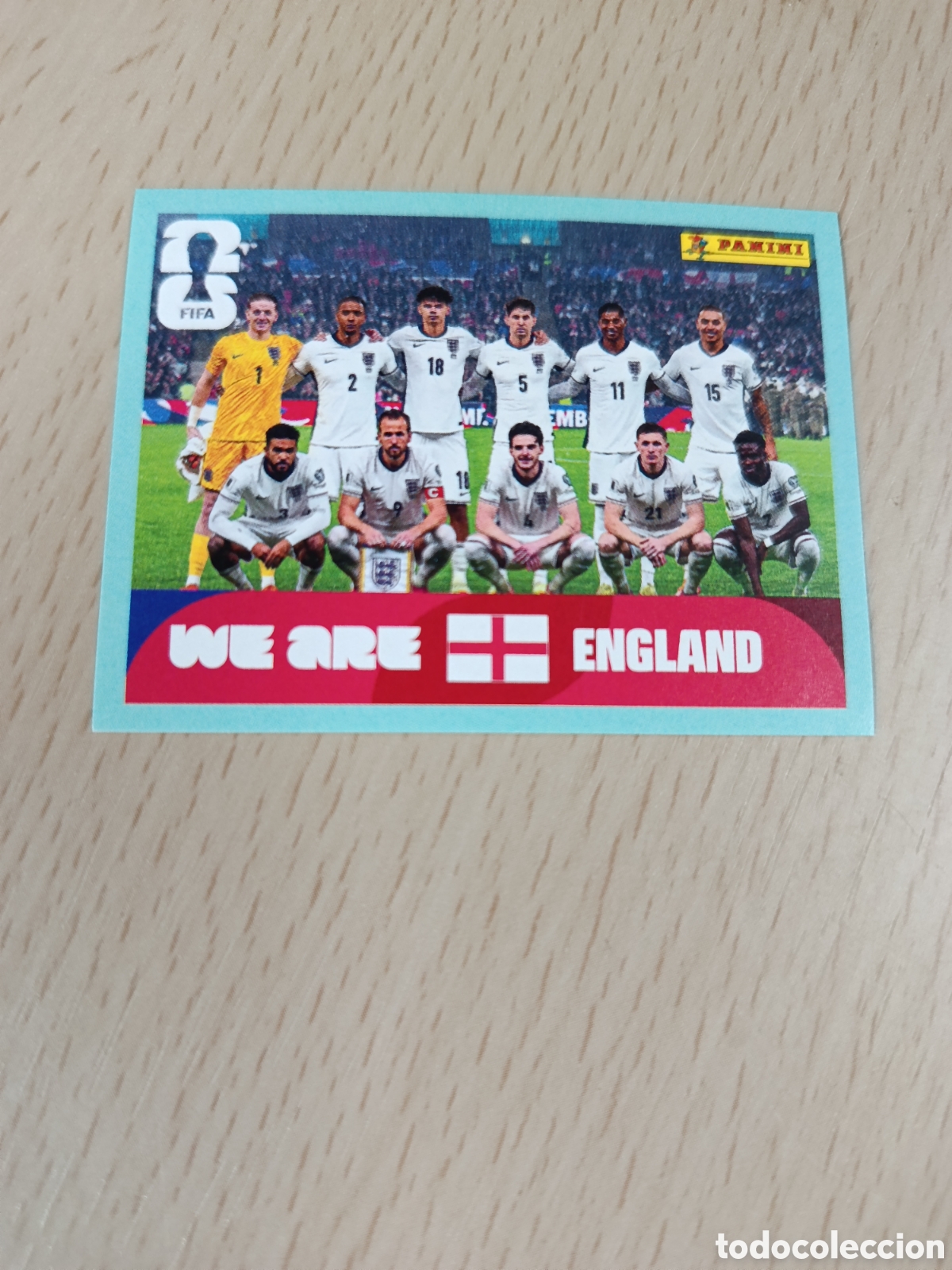 Collectable Antique Stickers: SELECION EQUIPO INGLATERRA ENG 13 FIFA WORLD CUP 26 2026 MUNDIAL 26 2026 PANINI