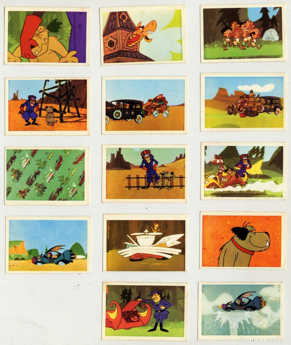 Coleccionismo cromos antiguos: LOTE DE 14 CROMOS DE AUTOS LOCOS - EDITORIAL FHER (1972) - SIN PEGAR