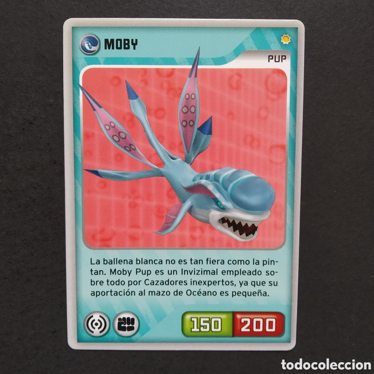 Coleccionismo cromos antiguos: CROMO - N&ordm; 226 - MOBY - INVIZIMALS, DESAFIOS OCULTOS - PANINI - A&Ntilde;O 2013