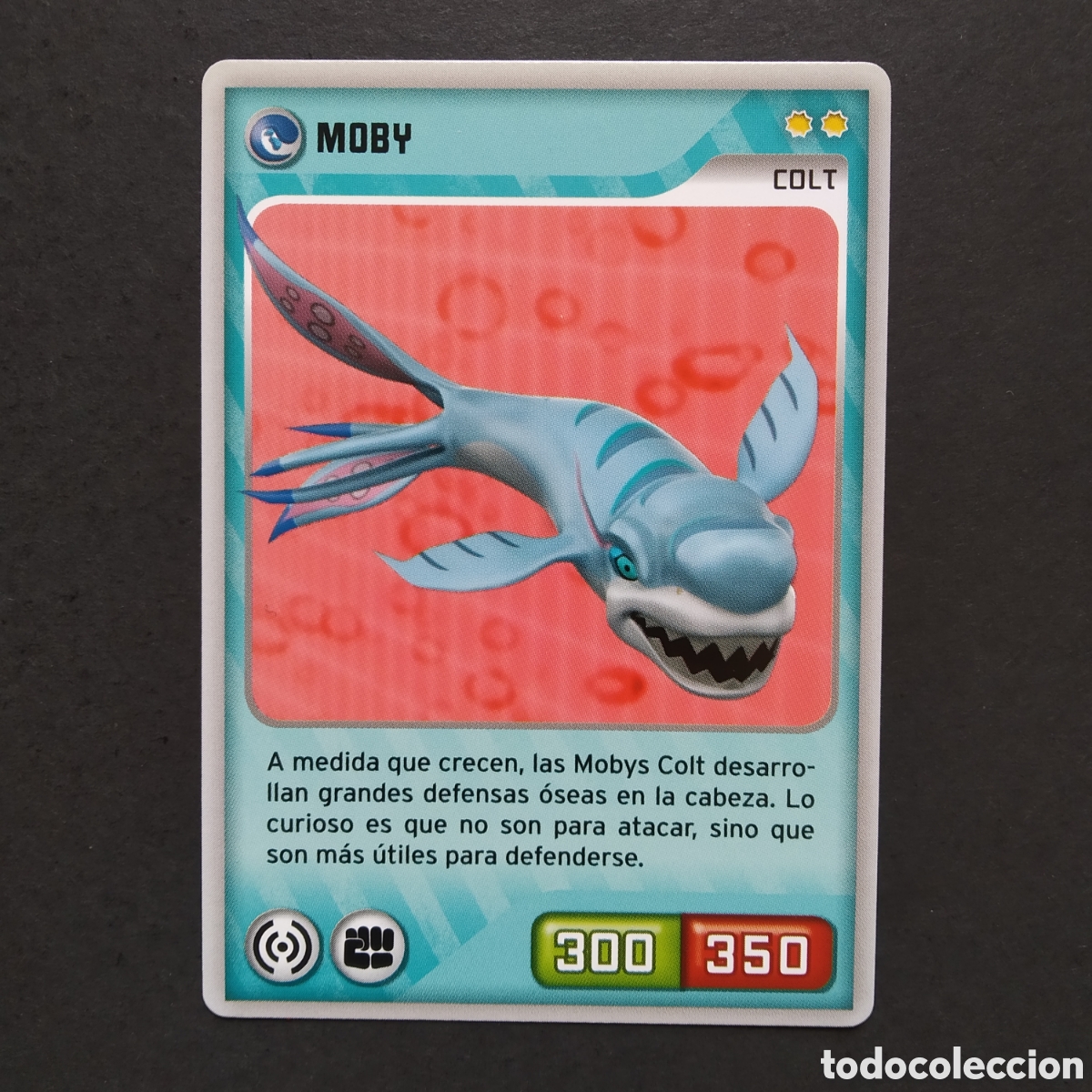 Coleccionismo cromos antiguos: CROMO - N&ordm; 227 - MOBY - INVIZIMALS, DESAFIOS OCULTOS - PANINI - A&Ntilde;O 2013