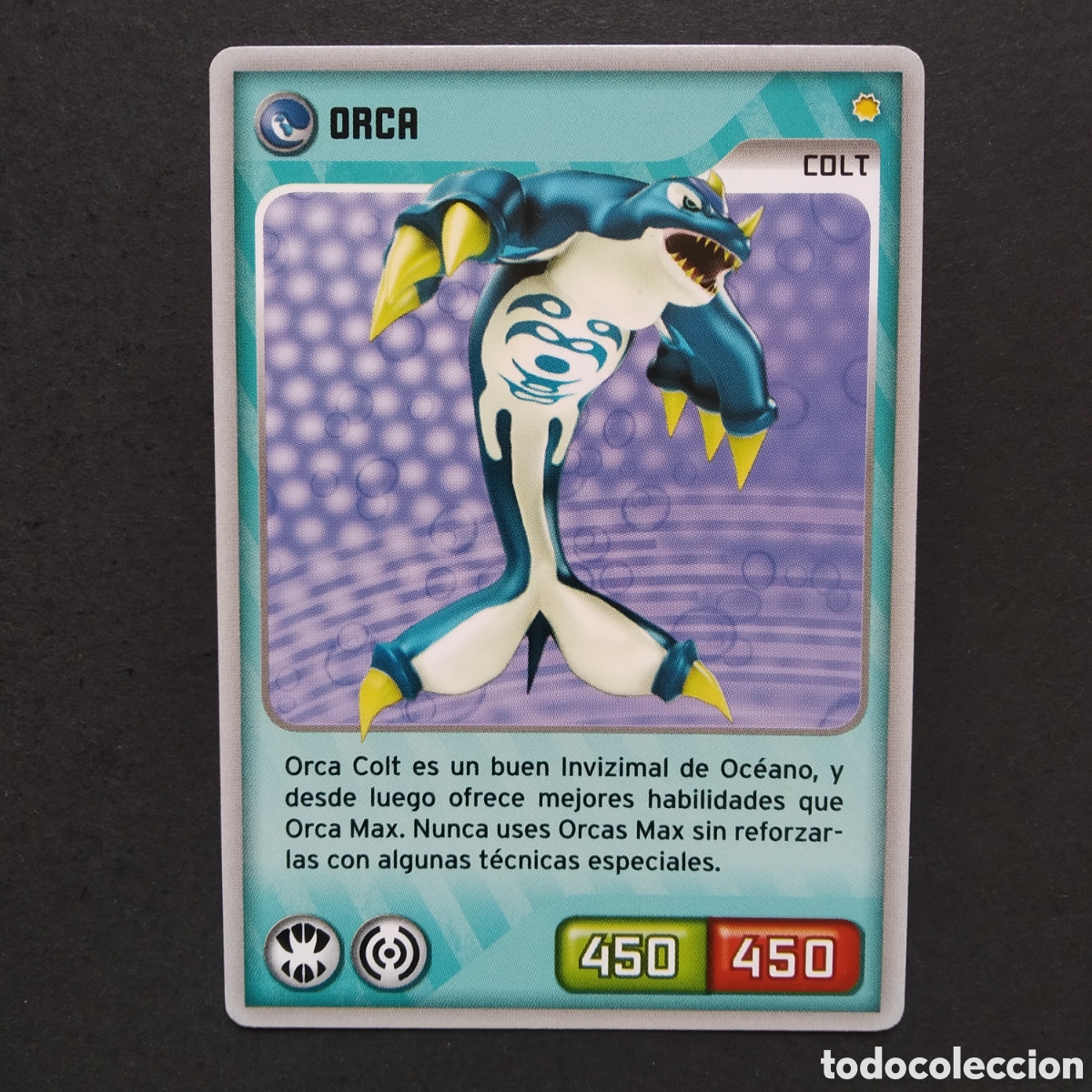 Coleccionismo cromos antiguos: CROMO - N&ordm; 230 - ORCA - INVIZIMALS, DESAFIOS OCULTOS - PANINI - A&Ntilde;O 2013