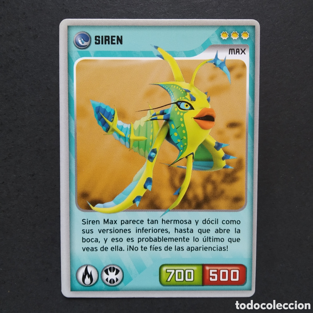 Coleccionismo cromos antiguos: CROMO - N&ordm; 237 - SIREN - INVIZIMALS, DESAFIOS OCULTOS - PANINI - A&Ntilde;O 2013