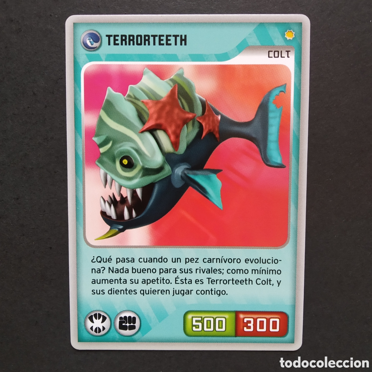 Coleccionismo cromos antiguos: CROMO - N&ordm; 242 - TERRORTEETH - INVIZIMALS, DESAFIOS OCULTOS - PANINI - A&Ntilde;O 2013