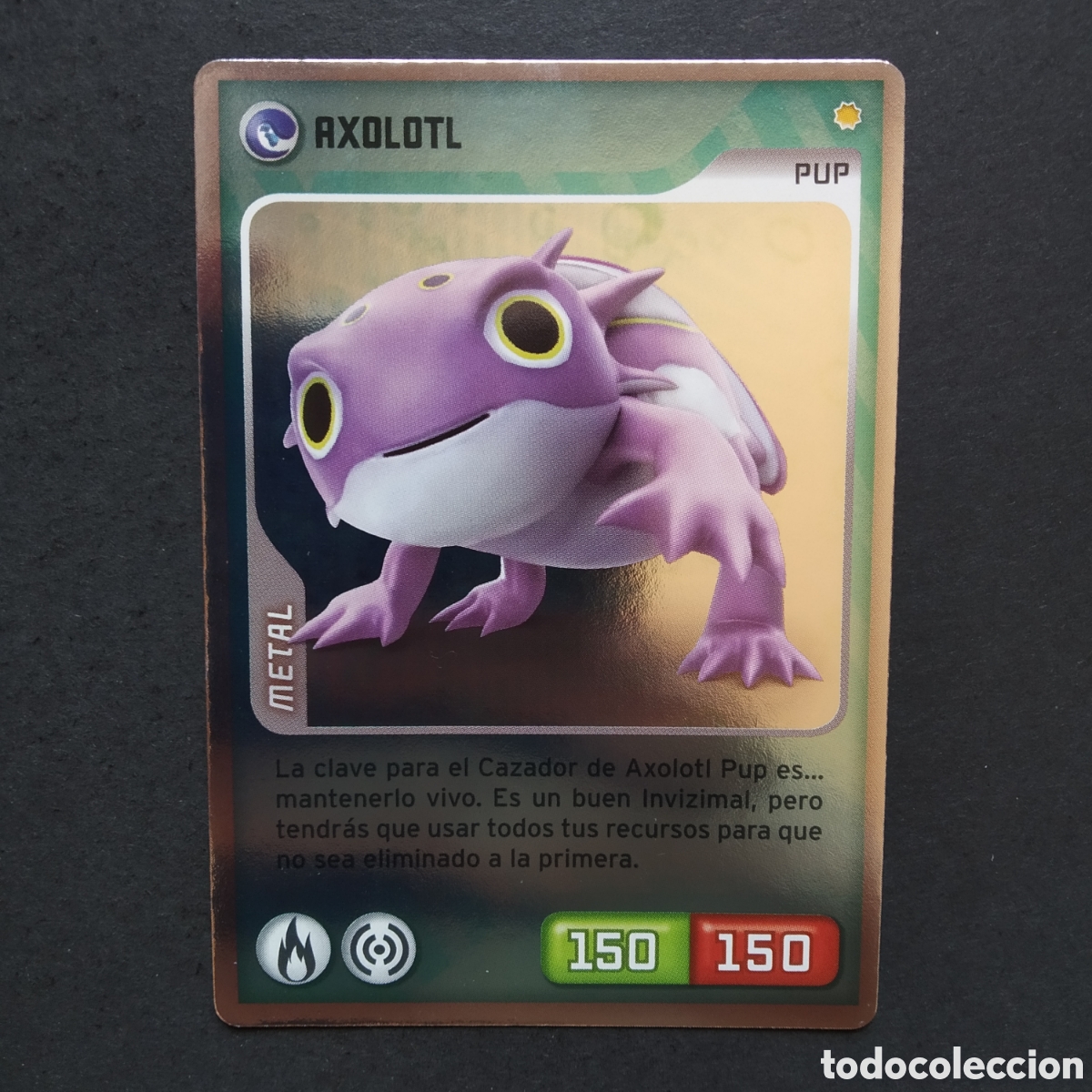 Coleccionismo cromos antiguos: CROMO - N&ordm; 249 - AXOLOTL - INVIZIMALS, DESAFIOS OCULTOS - PANINI - A&Ntilde;O 2013