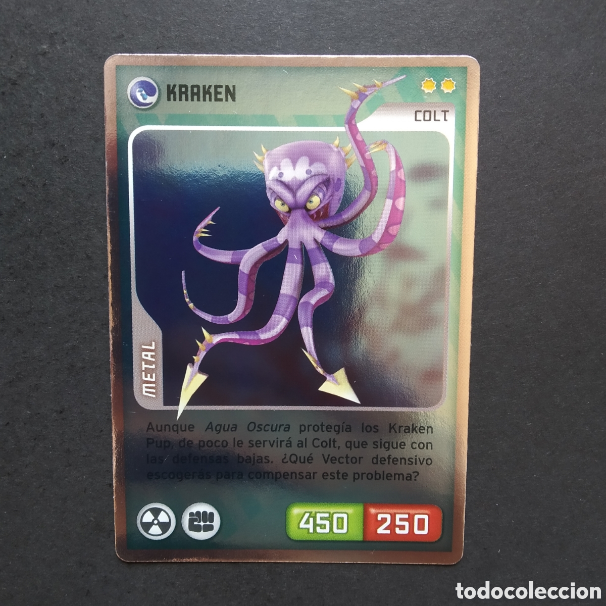 Coleccionismo cromos antiguos: CROMO - N&ordm; 251 - KRAKEN - INVIZIMALS, DESAFIOS OCULTOS - PANINI - A&Ntilde;O 2013