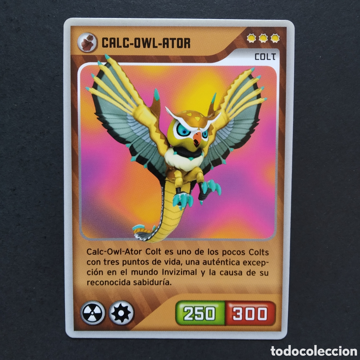 Coleccionismo cromos antiguos: CROMO - N&ordm; 263 - CALC-OWL-ATOR - INVIZIMALS, DESAFIOS OCULTOS - PANINI - A&Ntilde;O 2013