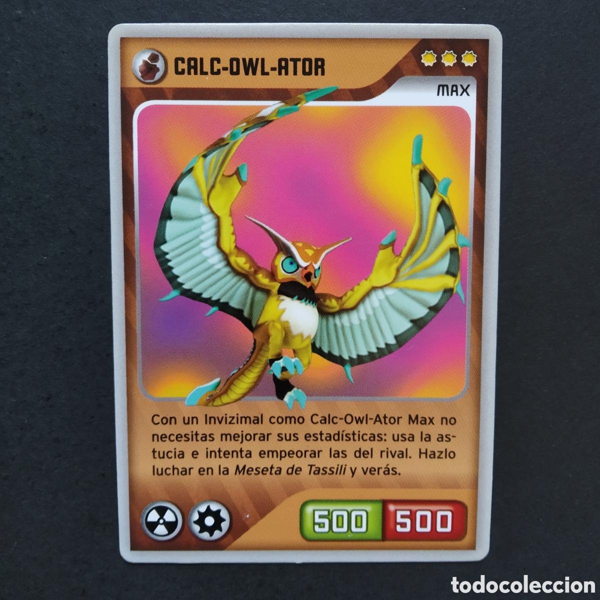 Coleccionismo cromos antiguos: CROMO - N&ordm; 264 - CALC-OWL-ATOR - INVIZIMALS, DESAFIOS OCULTOS - PANINI - A&Ntilde;O 2013