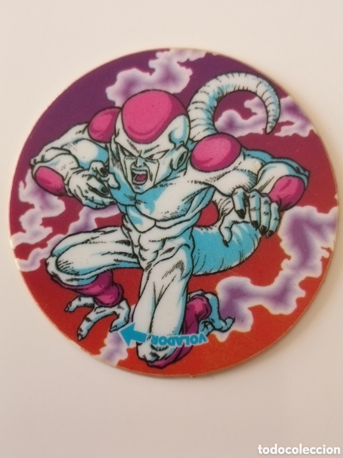 Coleccionismo cromos antiguos: Tazo Drag&oacute;n Ball Z n&uacute;mero 1 Freeza