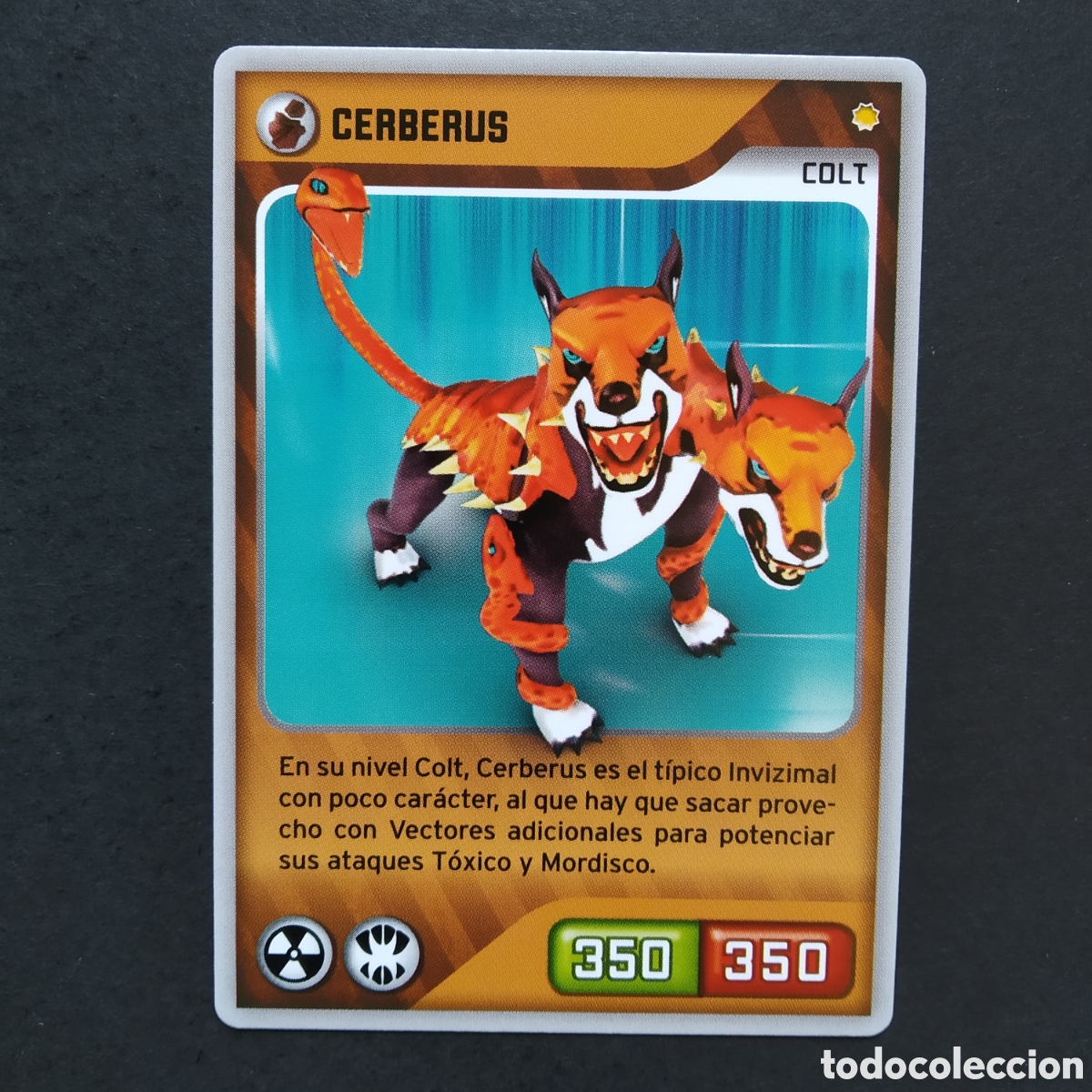 Coleccionismo cromos antiguos: CROMO - N&ordm; 266 - CERBERUS - INVIZIMALS, DESAFIOS OCULTOS - PANINI - A&Ntilde;O 2013