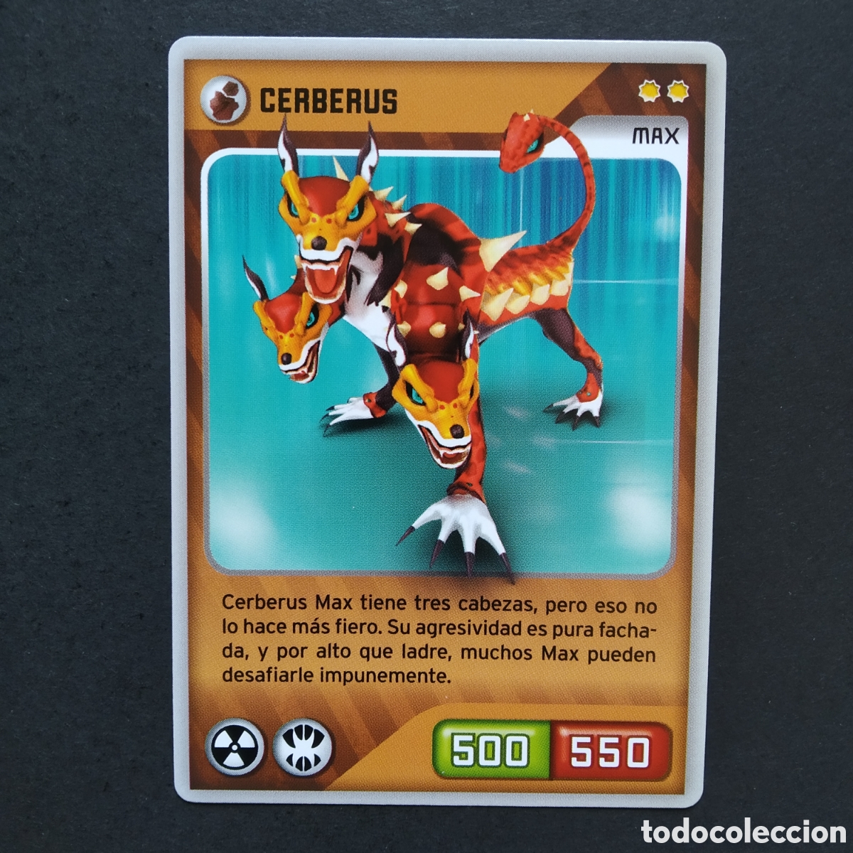 Coleccionismo cromos antiguos: CROMO - N&ordm; 267 - CERBERUS - INVIZIMALS, DESAFIOS OCULTOS - PANINI - A&Ntilde;O 2013