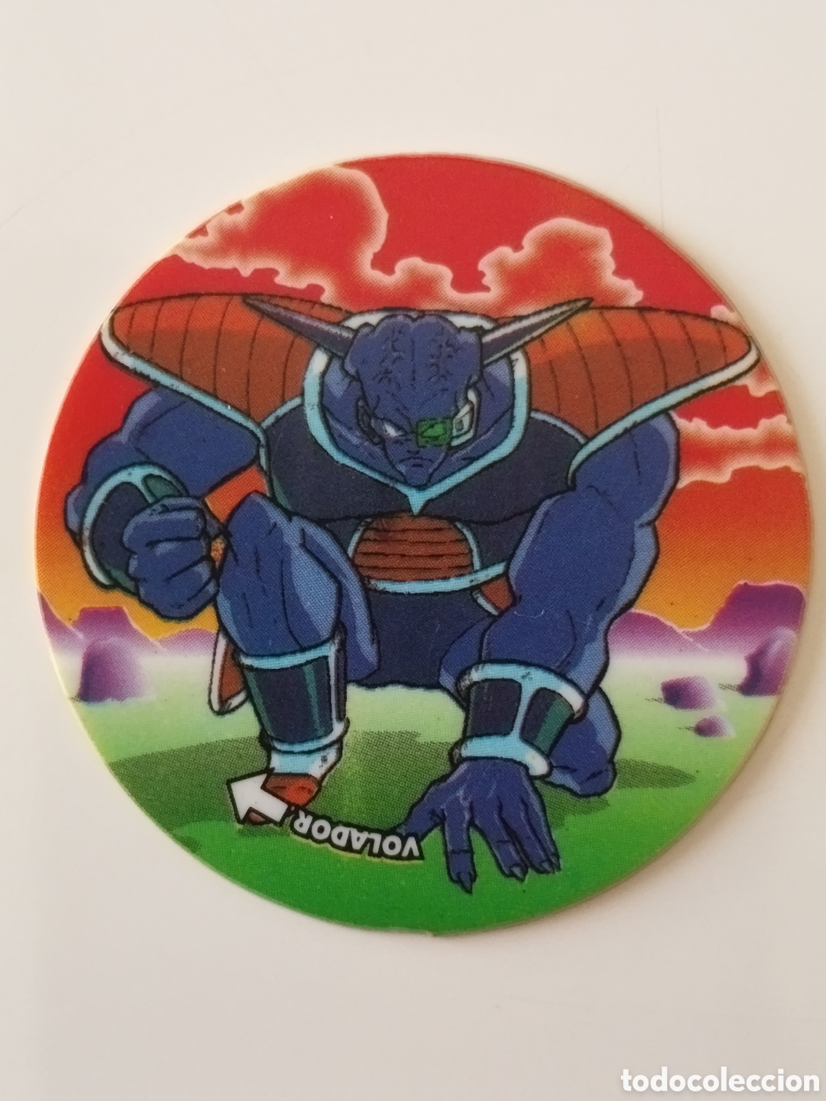 Coleccionismo cromos antiguos: Tazo Drag&oacute;n Ball Z n&uacute;mero 3 Ginew