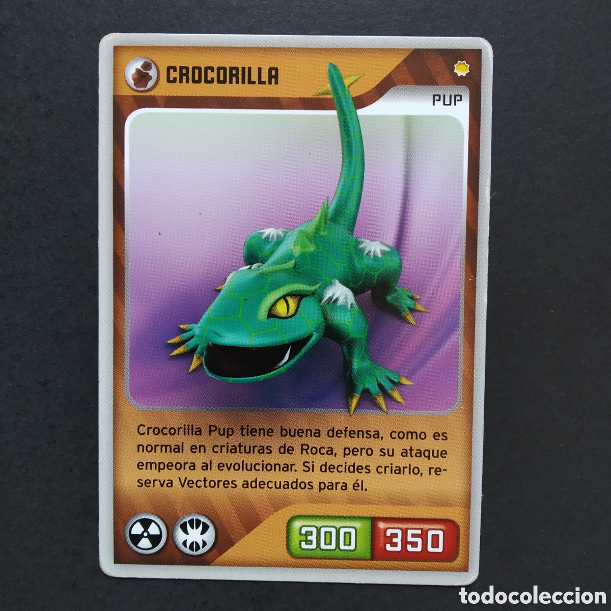 Coleccionismo cromos antiguos: CROMO - N&ordm; 268 - CROCORILLA - INVIZIMALS, DESAFIOS OCULTOS - PANINI - A&Ntilde;O 2013