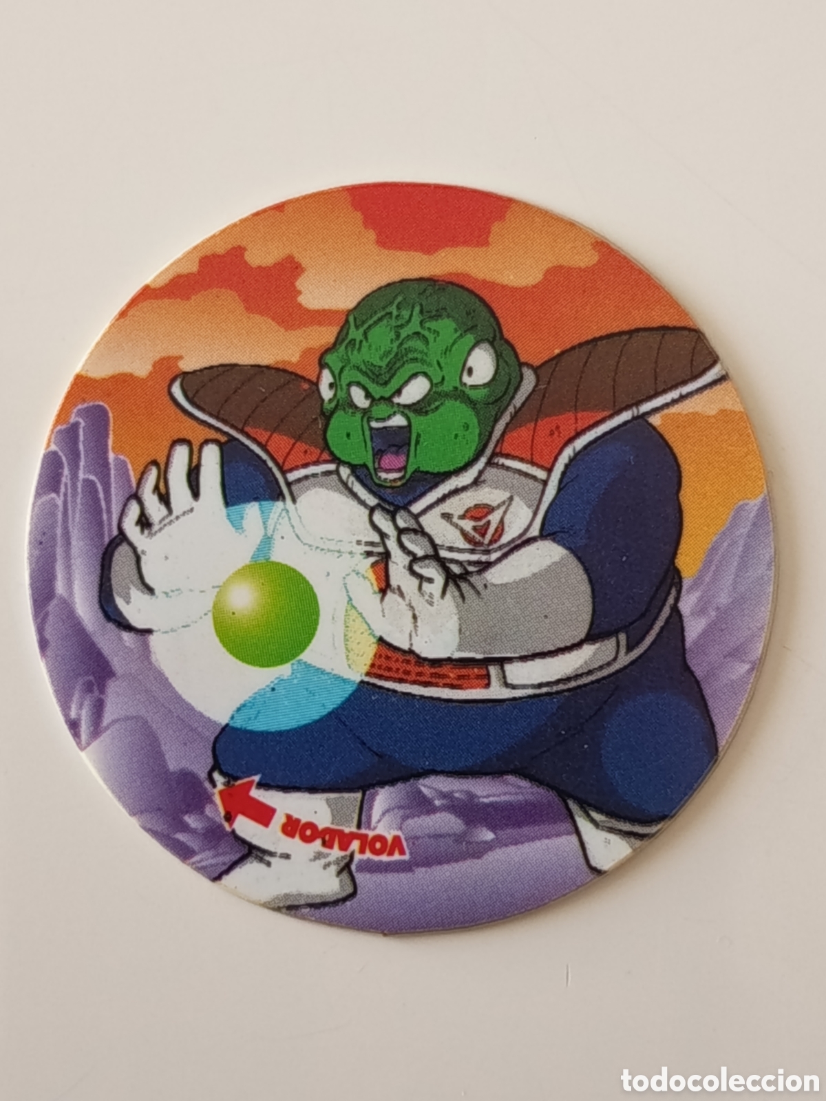 Coleccionismo cromos antiguos: Tazo Drag&oacute;n Ball Z n&uacute;mero 6 Ghourd
