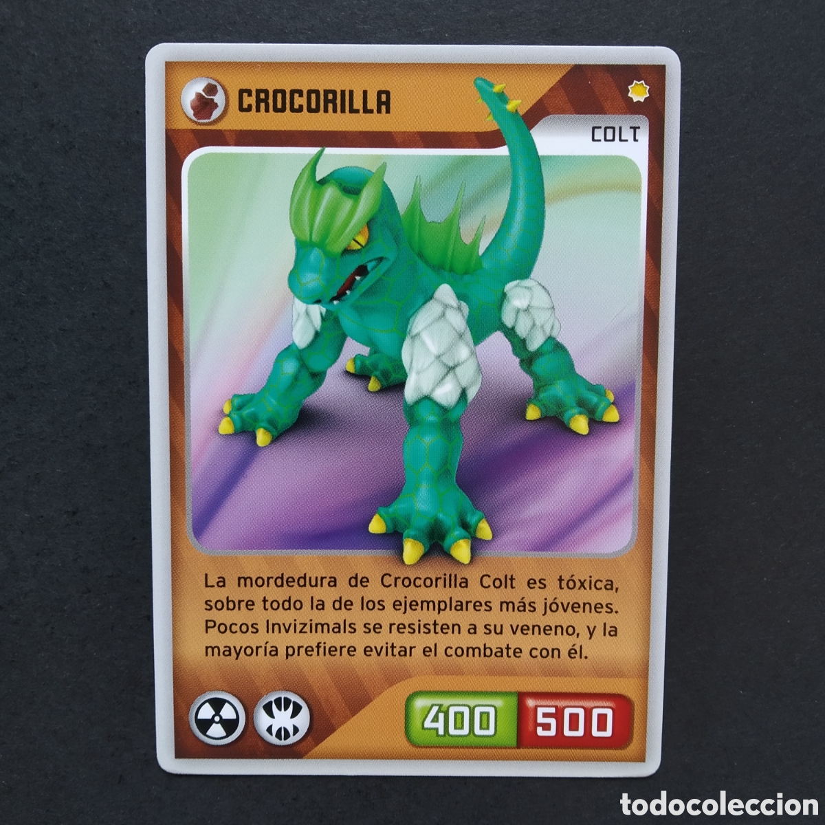 Coleccionismo cromos antiguos: CROMO - N&ordm; 269 - CROCORILLA - INVIZIMALS, DESAFIOS OCULTOS - PANINI - A&Ntilde;O 2013