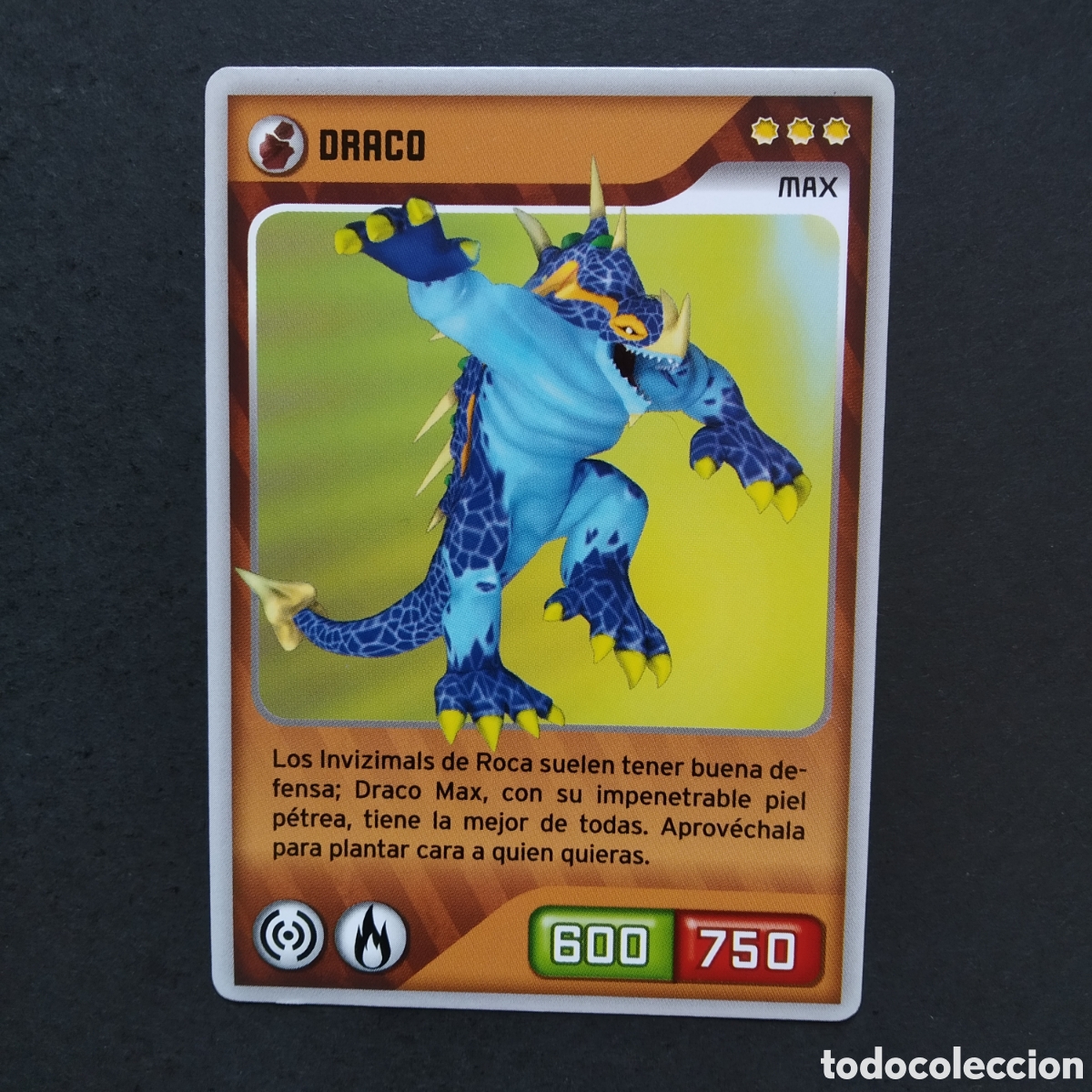 Coleccionismo cromos antiguos: CROMO - N&ordm; 276 - DRACO - INVIZIMALS, DESAFIOS OCULTOS - PANINI - A&Ntilde;O 2013